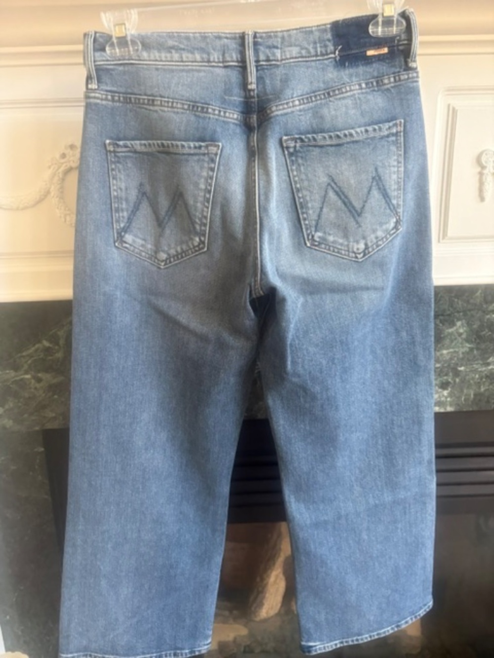 Mother Superior Denim Mid Rise Maven Ankle, Toil and Trouble, size 28 - Picture 2 of 14